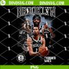 Brooklyn Nets PNG, Brooklyn Basketball PNG, NBA Playoffs PNG Sublimation