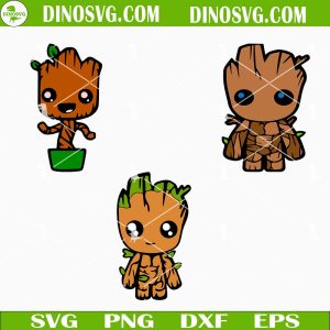 Baby Groot SVG, Guardians Of The Galaxy SVG, Marvel Comics SVG Files For Cricut