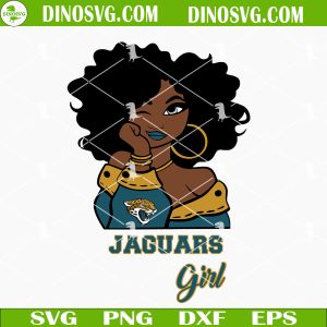 Rams Girl SVG, Los Angeles Rams Black Girl SVG Files For Cricut Jaguars Girl SVG, Jacksonville Jaguars Black Girl SVG Files For Cricut