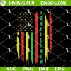 Juneteenth USA Flag SVG, African Americans SVG, Black Independence Day SVG Files For Cricut