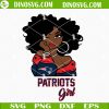 Patriots Girl SVG, New England Patriots Black Girl SVG Files For Cricut