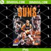 Phoenix Suns PNG, Suns Basketball PNG, NBA Playoffs PNG Sublimation For Shirt