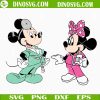 Mickey And Minnie Mouse Nurse SVG, Disney Nurse SVG, Nursing School SVG Files For Cricut