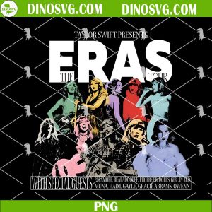Taylor Swift Presents PNG, The Eras Tour PNG, Swiftie 2023 PNG Digital Download