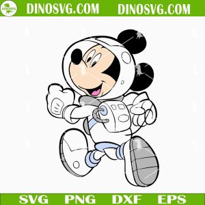 Mickey Mouse Astronaut SVG, Disney Space Mountain SVG Files For Cricut