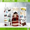 Once Upon A Time 20oz Straight Skinny Tumbler Wrap PNG Sublimation Design