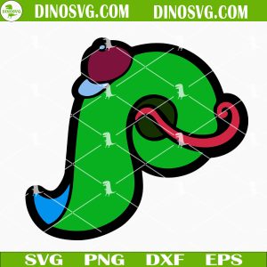 Philadelphia Phillies Phanatic Logo SVG, Phillies Baseball Mascot SVG, The Phillie Phanatic SVG Files For Cricut