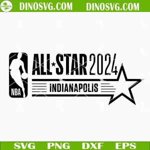NBA All Star 2024 Indianapolis SVG, National Basketball Association Game 2024 SVG Files For Cricut