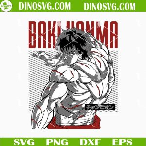 Baki Hanma SVG, Baki Anime SVG Files For Cricut