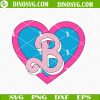 Barbie Heart Logo SVG, Barbie 2023 Love SVG Files For Cricut