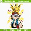 Ash And Pikachu SVG, Pokemon SVG, Anime SVG Files For Cricut
