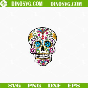 Sugar Skull SVG, Calavera SVG, Day Of The Dead SVG Files For Cricut