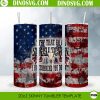 Try That In A Small Town Country 20oz Straight Skinny Tumbler Wrap PNG Sublimation