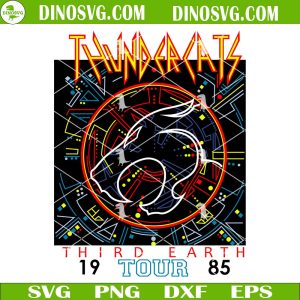 Thundercats Third Earth Tour 1985 SVG, Thundercats SVG Files For Cricut