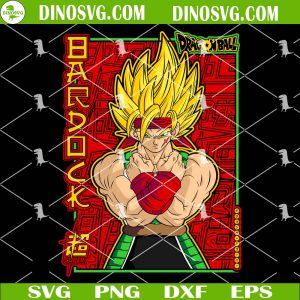 Bardock Super Saiyan SVG, Goku Dad SVG, Dragon Ball SVG EPS PNG DXF Files For Cricut