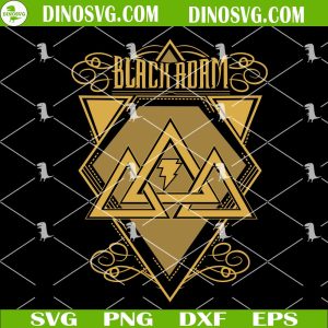 Black Adam Logo SVG, Black Adam DC Comics SVG Files For Cricut