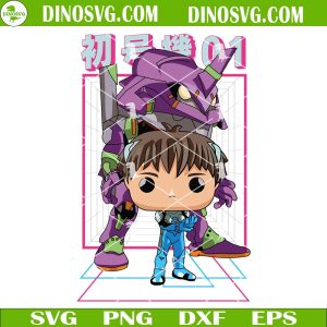 Evangelion Funko Pop SVG Files For Cricut