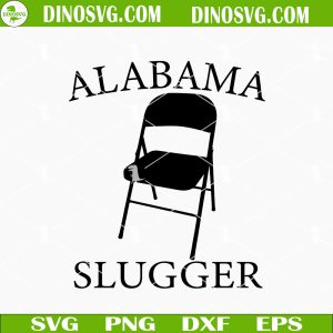 Alabama Slugger SVG, Folding Chair SVG, Alabama Riverboat Brawl SVG