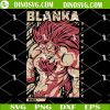 Blanka SVG, Street Fighter SVG, Fighting Game SVG PNG Digital Download
