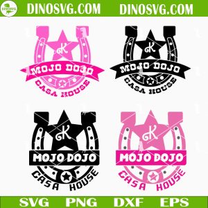Mojo Dojo Casa House SVG Bundle, Barbie Ken SVG, Kenough SVG Files For Cricut