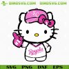 Pink Hello Kitty Kansas City Royals SVG, Cute Royals SVG PNG Cut Files