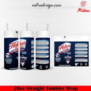 Tennessee Titans Haters Be Gone 20oz Skinny Tumbler Wrap PNG, Sublimation Tumbler