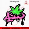 420 SVG, Weed SVG, Marijuana SVG, Stoner SVG, PNG, DXF, EPS, Cricut