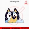 Bandit Heeler Middle Finger SVG, Funny Bluey Dad SVG, PNG, DXF, EPS, For Stickers