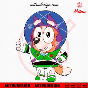 Bluey Bingo Buzz Lightyear SVG, Bingo Heeler Toy Story SVG, PNG, DXF, EPS, Files