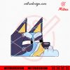 Bluey Middle Finger SVG, PNG, DXF, EPS, Digital Download