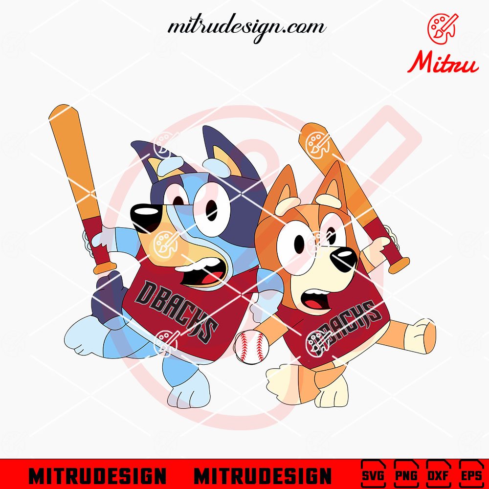 Bluey Arizona Diamondbacks SVG, Bluey Bingo Diamondbacks Baseball SVG, PNG, DXF, EPS, Files Bluey Arizona Diamondbacks SVG, Bluey Bingo Diamondbacks Baseball SVG, PNG, DXF, EPS, Files