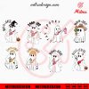Boo Jee Halloween Ghost Bundle SVG, Stay Spooky SVG, PNG, DXF, EPS, Cut Files