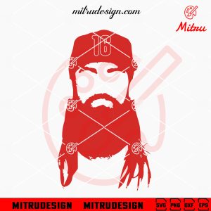 Brandon Marsh Face SVG, Phillies 16 SVG, PNG, DXF, EPS, Cutting Files