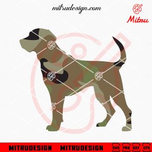 Hunting Dog Camo SVG, Hunter SVG, PNG, DXF, EPS, Cut Files