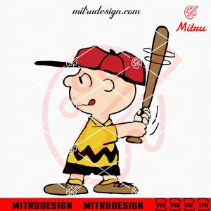 Charlie Brown Baseball SVG, PNG, DXF, EPS, Cutting Files
