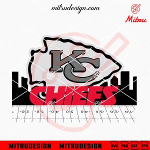Kansas City Chiefs Skyline City SVG, PNG, DXF, EPS, Digital Download