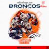 Denver Broncos Mascot PNG, Broncos Football Fan PNG, Instant Download