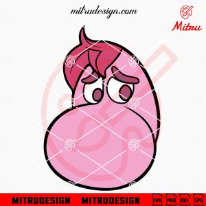 Joy Cartoon Head SVG, Joy Inside Out SVG, PNG, DXF, EPS, Cricut Embarrassment Cartoon Head SVG, Embarrassment Inside Out SVG, Cricut