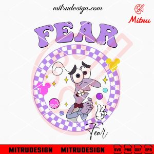 Inside Out Fear Retro Checkered SVG, PNG, DXF, EPS, Cutting Files