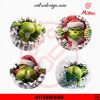 Funny Grinch Break Wall 3D Christmas Ornaments PNG, Clipart