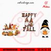 Gnomes Fall Bundle SVG, Gnomes Pumpkin SVG, Thanksgiving SVG, PNG, DXF, EPS