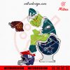 Grinch Philadelphia Eagles On Toilet SVG, Grinch Eagles Football Christmas SVG, PNG, Cricut