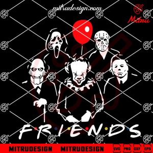 Halloween Killers Friends SVG, Horror SVG, PNG, DXF, EPS, For Cricut