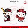 Hello Kitty Arizona Diamondbacks SVG, PNG, DXF, EPS, Download Files