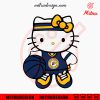 Hello Kitty Indiana Pacers SVG, Kawaii Kitty Pacers Team SVG, PNG, DXF, EPS, Cut Files