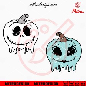 Jack And Sally Bundle SVG, The Nightmare Before Christmas SVG, PNG, DXF, EPS Jack And Sally Pumpkin SVG, Spooky SVG, Nightmare Before Christmas Halloween SVG