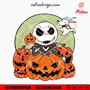 Jack And Sally Bundle SVG, The Nightmare Before Christmas SVG, PNG, DXF, EPS Baby Jack Skellington And Pumpkin SVG, Cute Halloween SVG, PNG, DXF, EPS, Digital Files