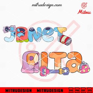 Janet And Rita SVG, Cute Grannies Bluey SVG, PNG, DXF, EPS, Files