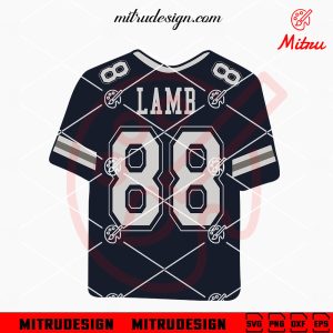Lamb 88 Shirt SVG, CeeDee Lamb SVG, Lamb Dallas Cowboys SVG, PNG, DXF, EPS, Cricut