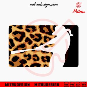MLB Girl Logo Leopard SVG, Baseball Girl SVG, Baseball Mom SVG, PNG, DXF, EPS, Cricut